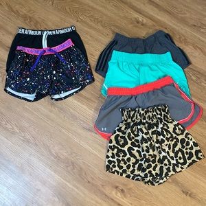 Lot of 6 pair of shorts (different brands and sizes)